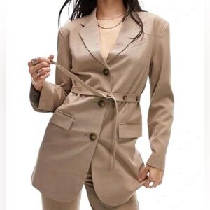 Topshop Belted Blazer (NWOT)